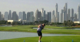 Dubaj - golf