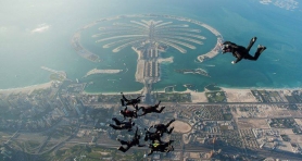 SkyDive Dubai.