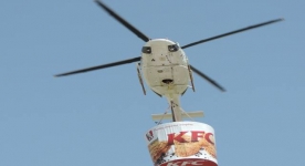 KFC Helikopterem!