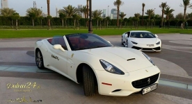 Ferrari i Lamborghini w Dubaj