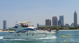 Dubaj.  Wczorajszy rejs na 3 jachty Burdz Al Arab